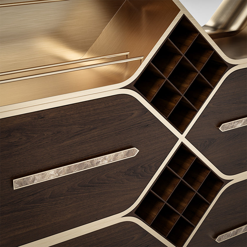 Honey Bar Cabinet